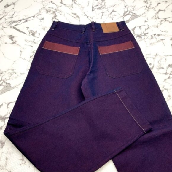 Men's Fubu BlueRed Denim Pants NWT